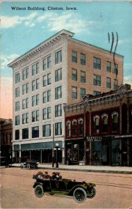 Clinton, Iowa - Wilson Building and Barnette Hat Shop - in 1921