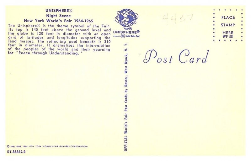 New York World's fair 1964  Unisphere