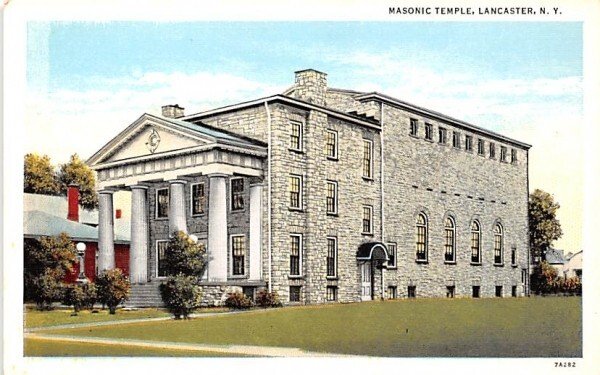 Masonic Temple Lancaster, New York