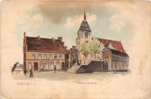 B76266 molln i l rathaus und kirche