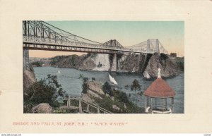 ST. JOHN, New Brunswick, Canada, 1900-1910's; Bridge And Falls