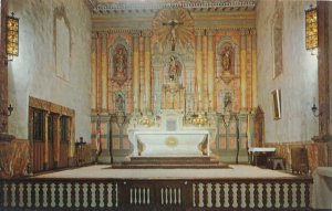Old Mission Church - Altar and Sanctuary - Santa Barbara CA, California