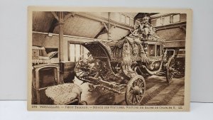 Versailles Petit Trianon Ornate Carriage of Charles X Postcard A5