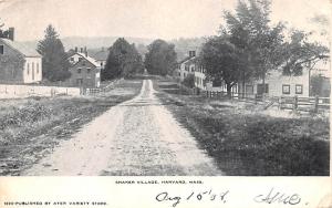 Village Harvard Massachusetts MA USA Shaker 1908 