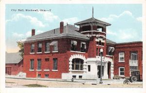 A40/ Blackwell Oklahoma Ok Postcard c1920 City Hall Building