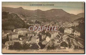 Old Postcard LA BOURBOULE - General View from the rolls of Latour-d Auvergne