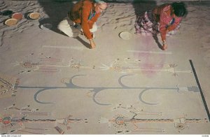 Navajos Sand Painting , 1950-60s