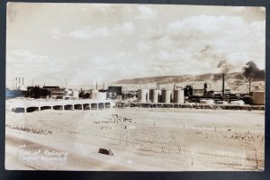 Mint USA Real Picture Postcard RPPC View Of Refinery Casper Wyoming