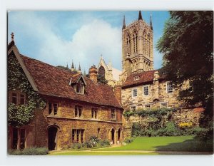 Postcard Lincoln Cathedral From The Vicar's Court, Lincoln, England