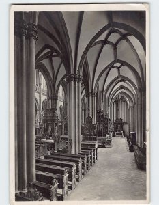 Postcard Blick in die südlichen Seitenschiffe, Victors-Dom Du Xanten, Germany