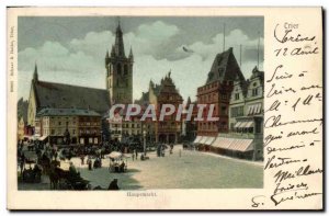 Postcard Old Hauptmarkt Trier