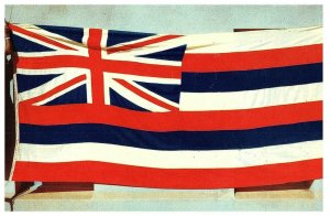 Hawaii State Flag Union Jack Stripe Nani Li' I Postcard-