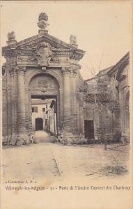 France Avignon Porte de l'Ancien Couvent des Chartreux