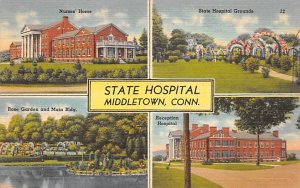 State Hospital  For the Insane Middletown, Connecticut USA 