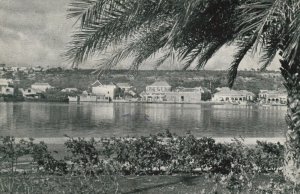 curacao, N.W.I., WILLEMSTAD, Scharloo seen over the Waaigat (1950s) Postcard