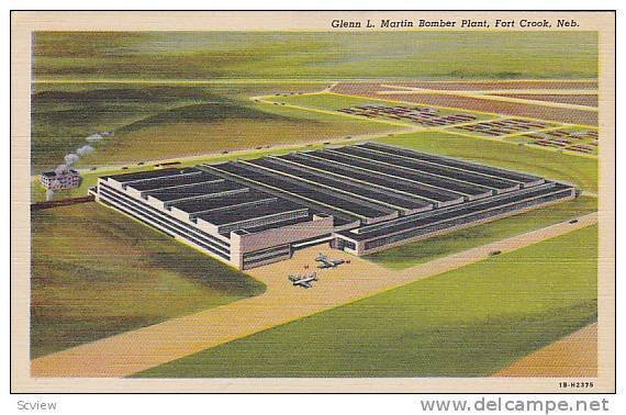 Glenn L. Martin Bomber Plant, Fort Crook, Nebraska,30-40s
