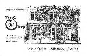Main Street The Shop, Antiques and Collectibles Micanopy FL 
