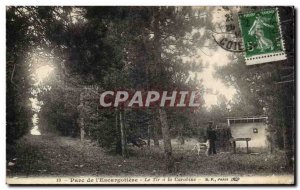 Old Postcard Park of & # 39Escargotiere The Tir Rifle