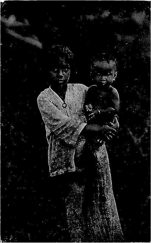 SE Asia C-1910 Ethnic Malay Girl #S-6 Postcard native Children 22-2389