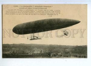 205530 FRANCE AVIATION airship dirigible Adjudant Vincenot