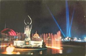 Toronto Ontario Dancing Fountain Postcard