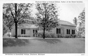 Boyhood Home Of Samuel Edison Father Of The Noted Inventor - Dearborn, Michig...
