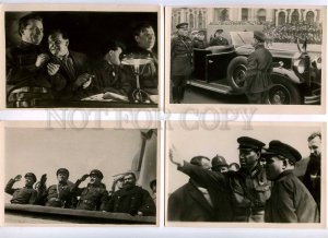 204025 RUSSIA KIROV set 16 photo postcards in cover 1935 year