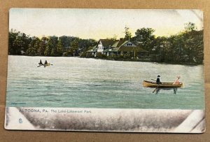 TUCK & SONS  POSTCARD - UNUSED - THE LAKE - LAKEMONT PARK, ALTOONA, PA.