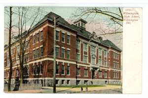 DE - Wilmington. Wilmington High School ca 1905