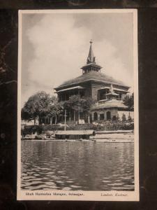 Mint Srinagar India RPPC Postcard Shah Hamadan Mosque