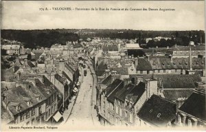 CPA VALOGNES - Panorama de la Rue de Poterie et du Couvent (138075)