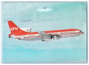 Saint Petersburg Russia Postcard Lockheed L-1011 Tristar Airplane 1979