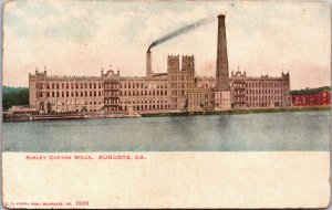 Augusta Georgia Sibley Cotton Mills Vintage Postcard C086