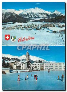 Modern Postcard Celerina