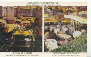 America Postcard - Benjamin Franklin Hotel - Pennsylvania - Ref 1572A