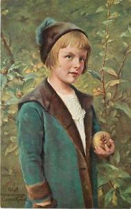 KIESEL-OLAF-BOY WEARING FUR-FRUIT-EARLY-K11207