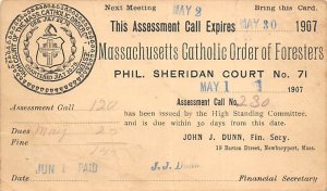 Massachusetts Catholic order of Forrester's Newburyport, Massachusetts, USA P...