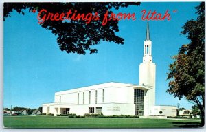 M-63553 Greetings From Utah Latter Day Saints Mormon Tabernacle Ogden Utah