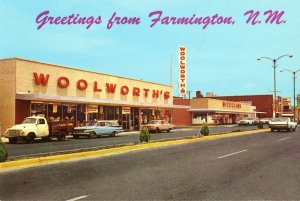 Postcard View of Woolworth Store in Farmington, NM/    aa6