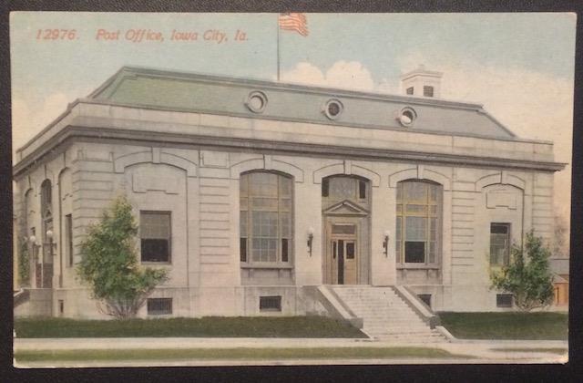 Post Office, Iowa City, Ia. The Acmegraph Co.