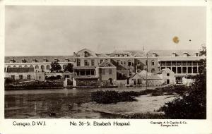 curacao, D.W.I., WILLEMSTAD, St. Elisabeth Hospital (1920s) Capriles  RPPC 26