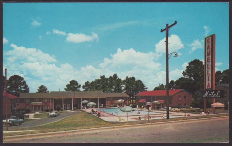 Camellia Motel,Columbus,GA Postcard