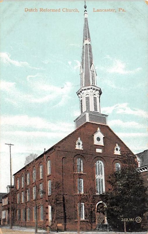 Dutch Reformed Church Lancaster, Pennsylvania PA