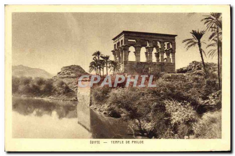 Postcard Ancient Egypt Egypt Temple of Philae