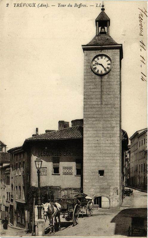 CPA Trévoux Tour du Beffroi (681185)