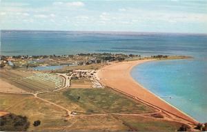 c1960 Postcard Metropolitan Beach Park, Lake St. Clair Harrison Twp Macomb Co MI