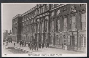 Middlesex Postcard - South Front, Hampton Court Palace   RT286