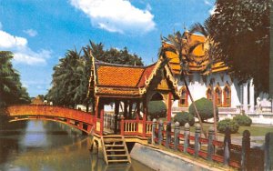 Scenery of Wat Benchamabopitr, Marble Temple Bangkok Thailand Unused 