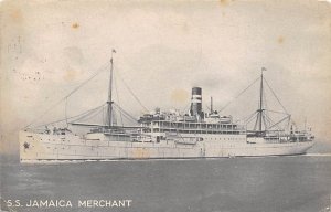 Jamaica Merchant Jan 26th, 1936 Jamaica Direct Fruit Line Ship 