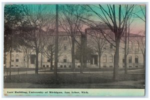 1912 Law Building University of Michigan Ann Arbor Michigan MI Postcard